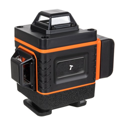 4D 16řádková plochá laserová vodováha – přesný 360° zelený laser