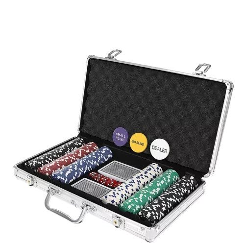 Poker - sada 300 žetonů s kufříkem