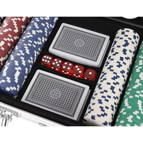 Poker - sada 300 žetonů s kufříkem