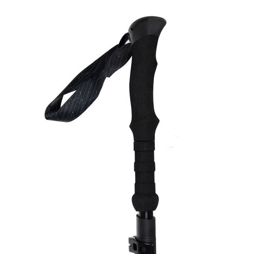 2 Skládací trekkové hole pro Nordic Walking s nákryty (výška 154 - 196 cm)
