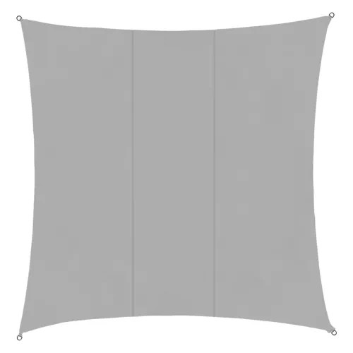 Stínová plachta 3,6x3,6m - šedá