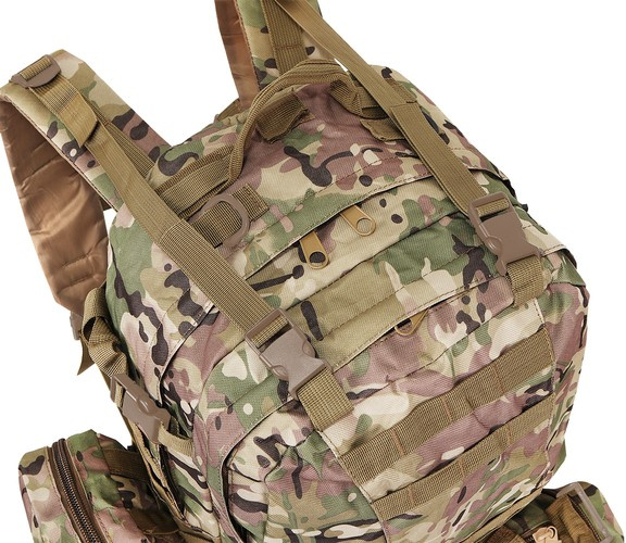 Velký camo vojenský batoh 45l