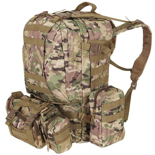 Velký camo vojenský batoh 45l