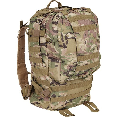 Velký camo vojenský batoh 45l
