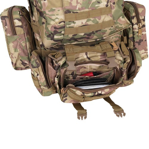 Velký camo vojenský batoh 45l