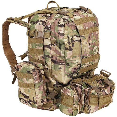 Velký camo vojenský batoh 45l