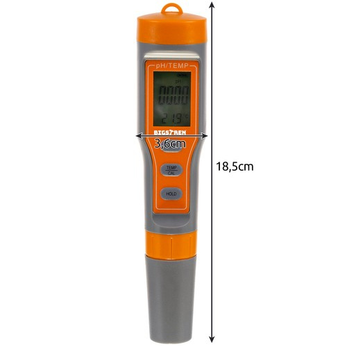 Elektronický pH tester s funkcí ATC a teploměrem
