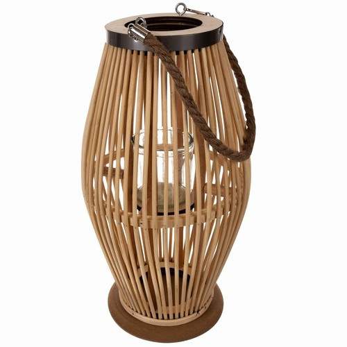 Velká bambusová lampa na na terasu