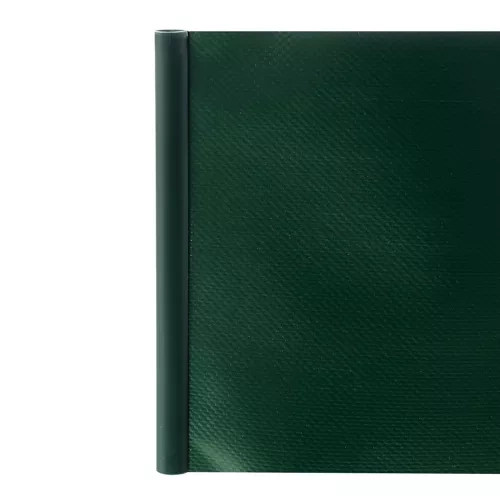 Velmi pevná plotová páska 450g/m² pro plotový plot + klopy (zelená)
