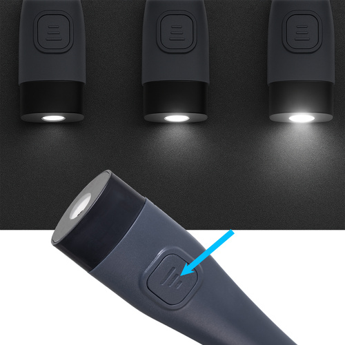 Nákrční lampa na čtení - dobíjecí LED svítilna