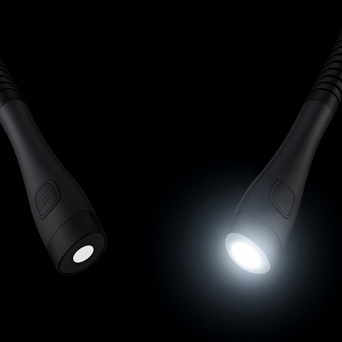 2+1 ZDARMA: Nákrční lampa na čtení - dobíjecí LED svítilna
