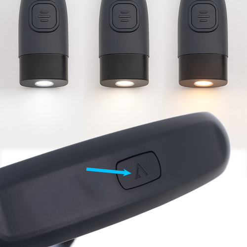 2+1 ZDARMA: Nákrční lampa na čtení - dobíjecí LED svítilna
