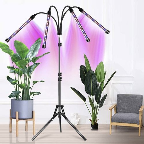 Profesionální LED lampa pro růst rostlin se stojanem