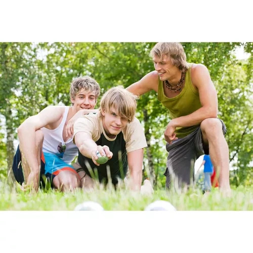 Pétanque/Boule sada - 8 míčků s kufříkem