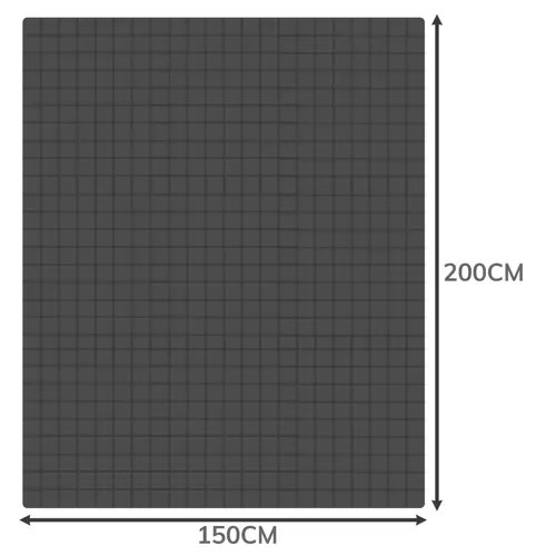 Zátěžová přikrývka 200x150cm - 6,5kg pro klidný spánek