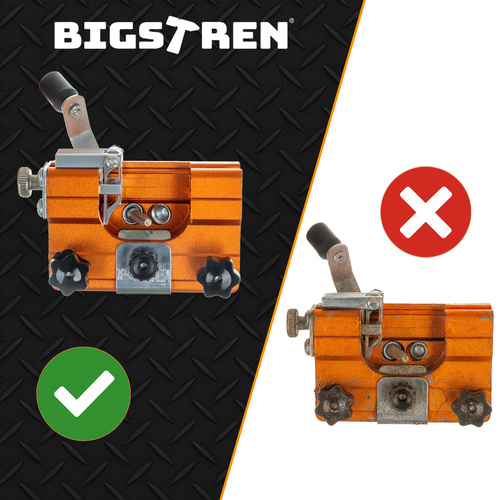 Ruční brouska na motorové pily