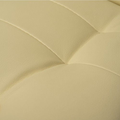 Otočná kancelářská židle s výsuvnou podnožkou Malatec - béžová