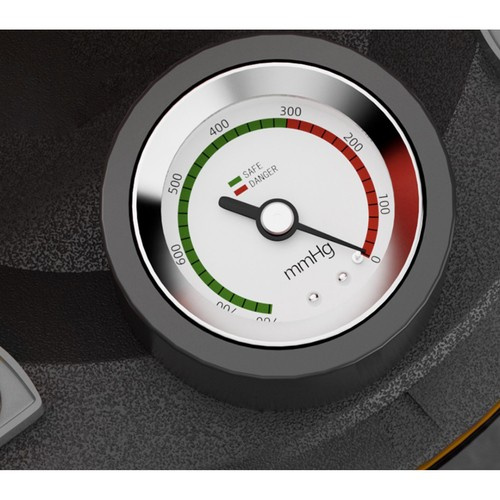 Vakuová přísavka s tlakoměrem - nosnost 200kg