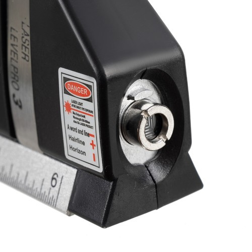 Laserová vodováha s integrovaným metrem 250cm - 3 libely