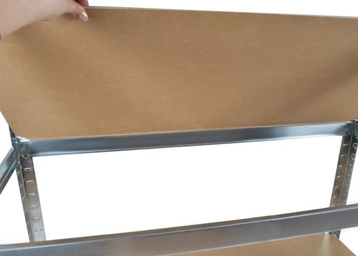 Skladovací regál 4 police 150x75x30 cm