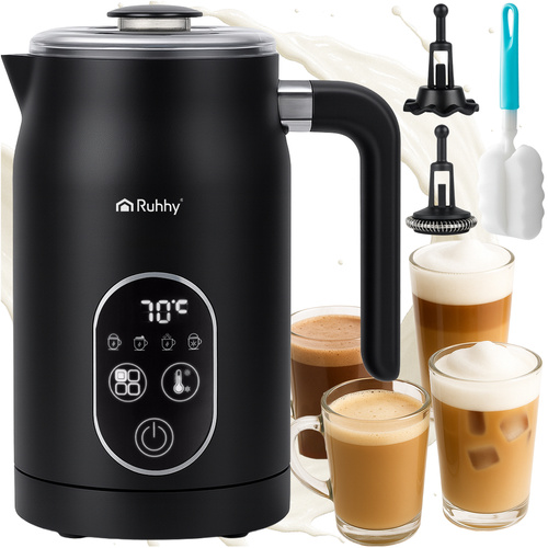 Elektrický napěňovač mléka s LED displejem