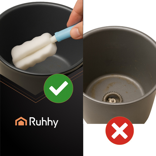 Elektrický napěňovač mléka s LED displejem