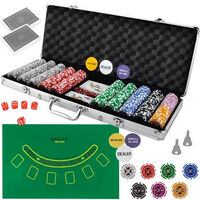 Poker - sada 500 žetonů v kufru - Obrázek