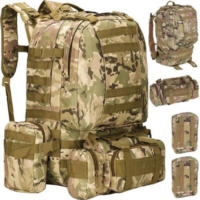 Velký camo vojenský batoh 45l - Obrázek