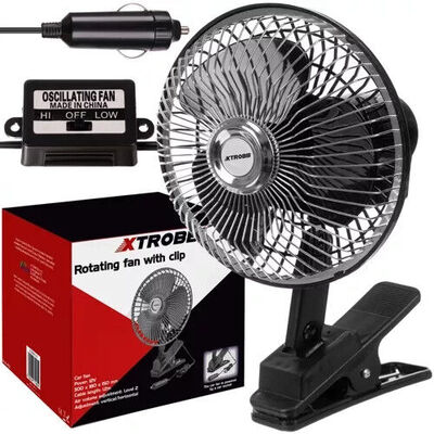 Otočný ventilátor s klipem do auta - Obrázek